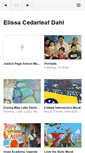 Mobile Screenshot of elissacedarleafdahl.com
